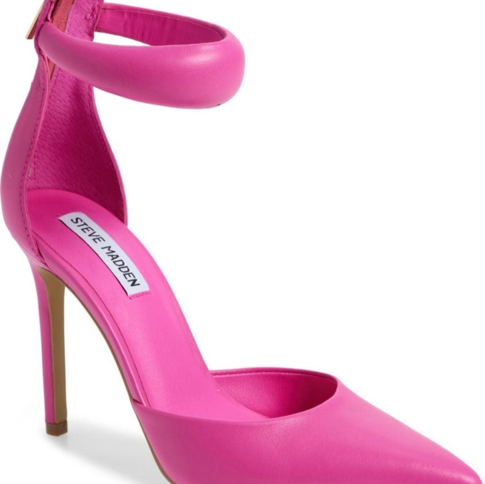 Steve madden  pink pump size